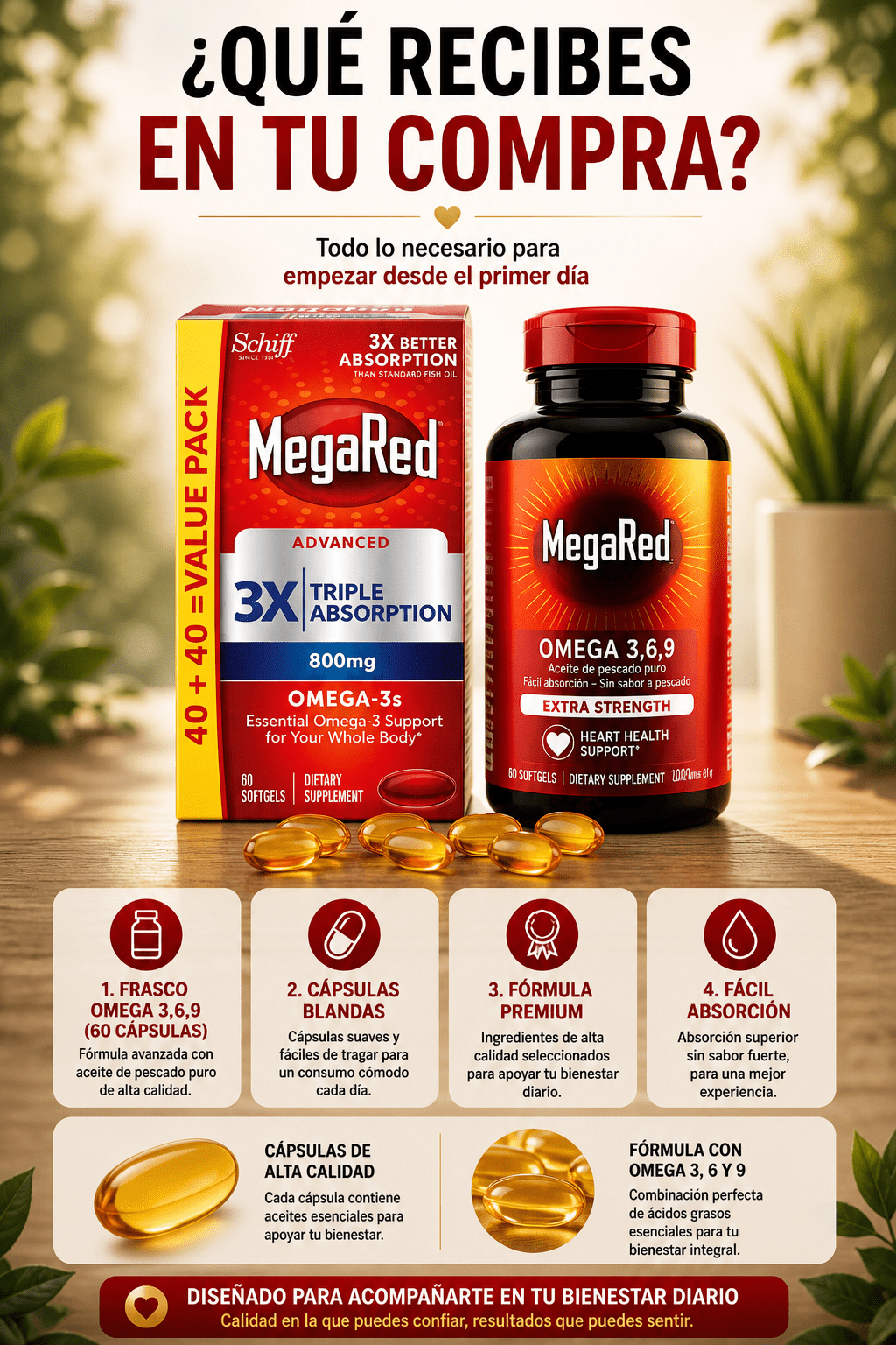 MEGARED OMEGA 3 6 9 - DREF