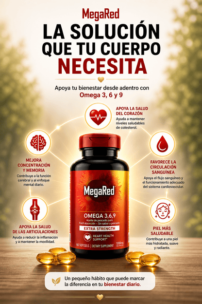 MEGARED OMEGA 3 6 9 - DREF