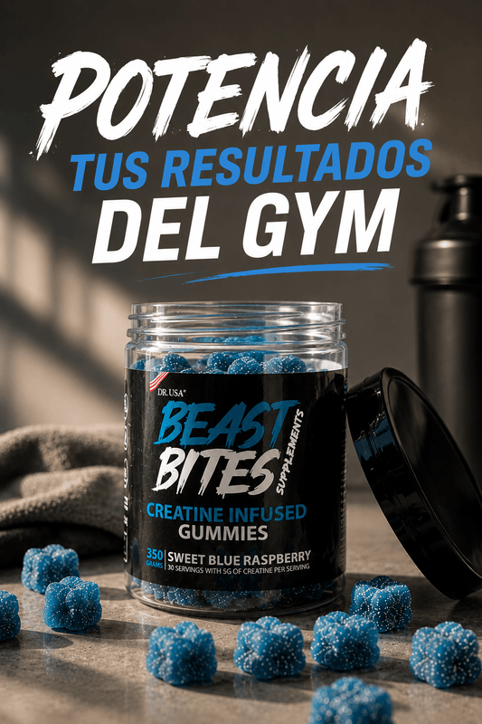 Beast Bites Creatina - Potencia tu rendimiento - DREF
