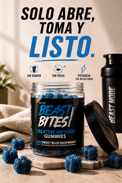 Beast Bites Creatina - Potencia tu rendimiento - DREF