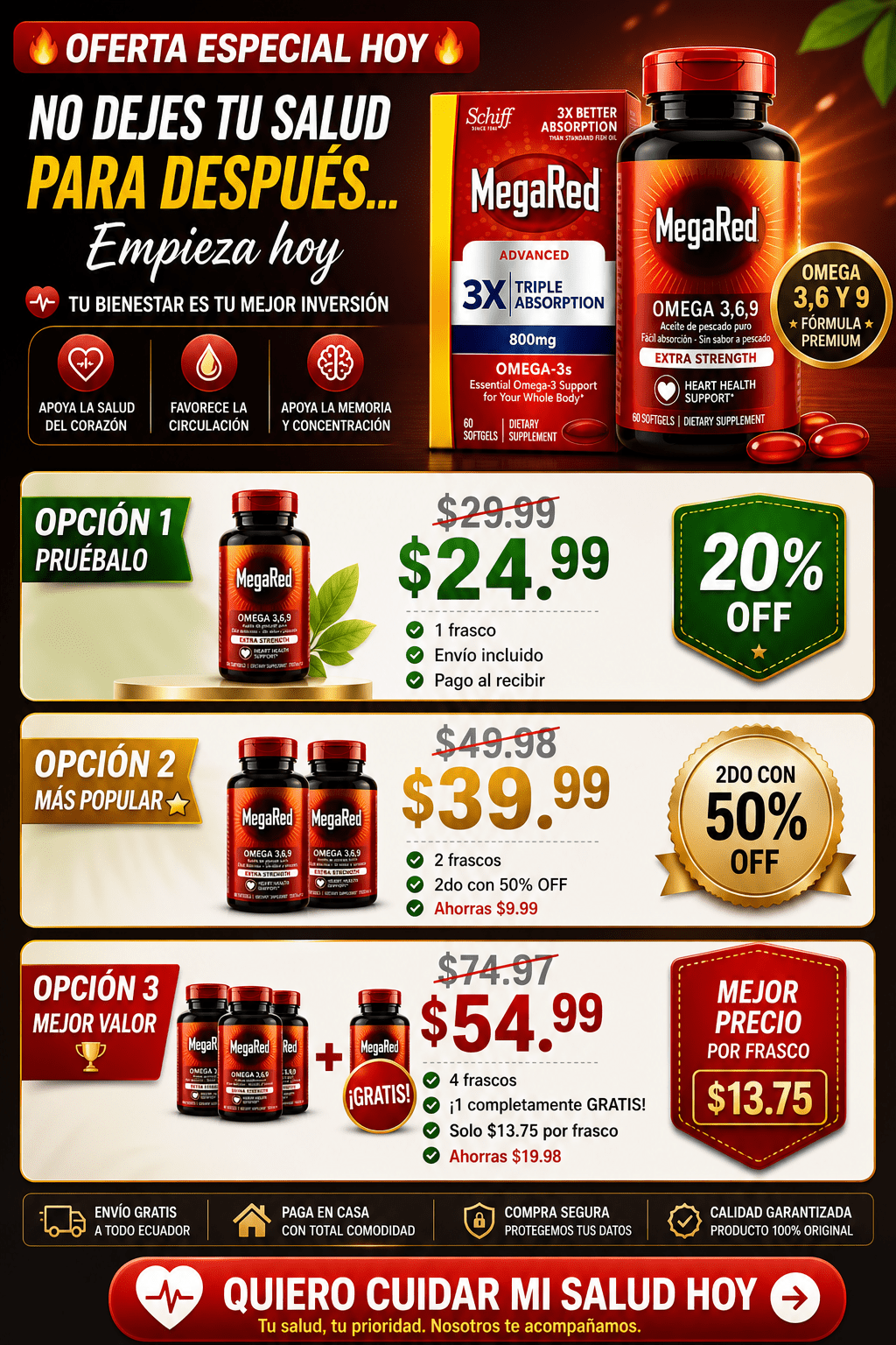MEGARED OMEGA 3 6 9 - DREF