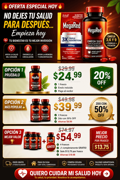 MEGARED OMEGA 3 6 9 - DREF