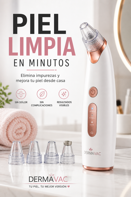 DermaVac Pro removedor de puntos negros...