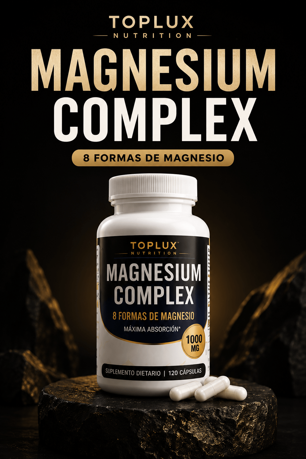 Magnesium Complex 1000mg – TOPLUX NUTRITION - DREF